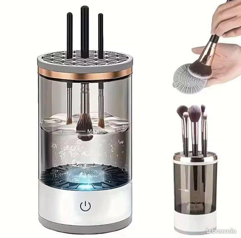 Sèche-brosse de maquillage électrique automatique